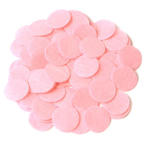 Cercles en feutre collant <span class=keywords><strong>de</strong></span> tissu blanc <span class=keywords><strong>de</strong></span> 1 \ "25mm en vrac 1000pcs formes découpées pour les projets d'artisanat <span class=keywords><strong>de</strong></span> bricolage - Product Image 3