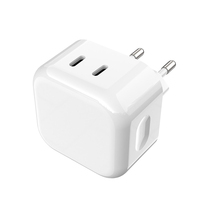 Nouvelle arrivée 2 ports PD 20W adaptateur secteur USB à charge rapide rapide 20W double adaptateur de chargeur mural rapide USBC Type C