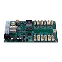 Tablero de Control Modbus RS485 para Casilleros de Paquetería, Tablero de Control de Cerraduras Eléctricas de 12 Canales con Retroalimentación de Estado