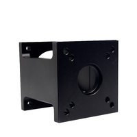 Support de moteur pas à pas en aluminium usiné CNC sur mesure, base de support de servomoteur OEM