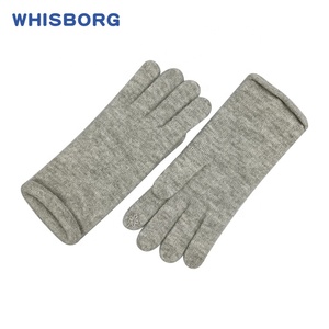 Gants en acrylique pour écran tactile, pour l'hiver, le cyclisme, usage quotidien, élégants, fins, tricotés sur mesure, design floral, pour femmes - Product Image 5