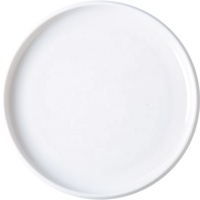 <strong>Ceramic</strong> Dessert Plates 8 Inch, White Round Salad Plate, Porcelain Dinner <strong>Dishes</strong> for Cake,Pasta, Microwave & Dishwasher Safe