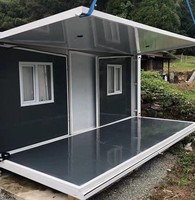 Maison Modulaire Préfabriquée Américaine de Luxe Extensible 20ft 40ft, Type Granny Flat, 2 Chambres Certifiée