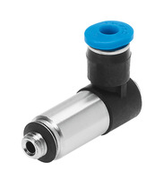 Conectores Rápidos Universales FESTO Originales Nuevos para Curvado en Ángulo Recto Tipo L, Rosca Universal, QSML/LV/LLV-M3/M5/G1/8-2