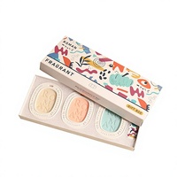 Coffret Cadeau de Cires Parfumées Ovales Sans Flamme à l'Aromathérapie de Perle, Désodorisant pour Armoire, Sachet Parfumé pour Placard, Désodorisant d'Ambiance pour la Maison et la Voiture