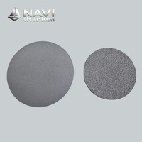 NAVI Titanium MOQ Rendah, Penyedia untuk Peralatan Medis, Filter Bubuk Logam Sinter, Cakram Filter Baja Tahan Karat Sinter