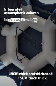 Tente de ballon gonflable portable pour sports de plein air, imperméable, résistante aux intempéries, quatre saisons, installation rapide, résistante aux UV, pour le camping, les pique-niques, les fêtes - Product Image 5