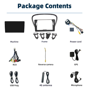 9.5 inch TS20 Android 13 màn hình xe đài phát thanh stereo hệ thống đ<span class=keywords><strong>a</strong></span> phương tiện Carplay wifi 4 gam <span class=keywords><strong>DSP</strong></span> 360 máy ảnh cho Peugeot 607 2004-2010 - Product Image 3