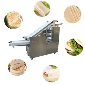 110V 220V Rotti Maker Chapati Deegsheeter Voor Thuisgebruik Arabische Broodbakmachine Automatisch (Whatsapp: 86 13243457432)