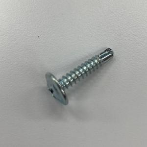 Vis autoperceuse à tête en acier C1022, finition zinguée CR3+, tête en acier modifiée, haute qualité, longueur 25 mm, filetage M4.8 - Product Image 2