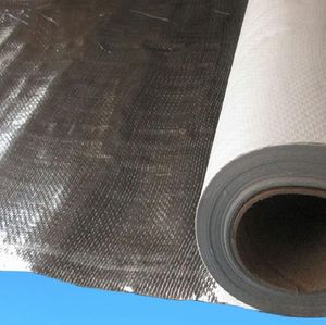 Material de construcción de aislamiento térmico de tela tejida de papel de aluminio lámina tejida reflectante <span class=keywords><strong>para</strong></span> techo - Product Image 3
