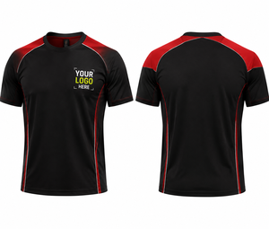 Men Drifit <b>Shirt</b> with Custom logo Performance Gym Training Moisture Wicking Breathable Quick Dry Lightweight Sportswear T-<b>shirts</b> - Product Image 2