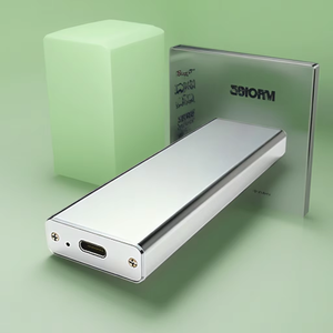 Carga rápida Aluminio M.2 NVMe USB3.2 Gen2 HDD Caja <span class=keywords><strong>USB</strong></span> 3,2 10Gbps <span class=keywords><strong>M2</strong></span> SSD Caja externa <span class=keywords><strong>Adaptador</strong></span> <span class=keywords><strong>de</strong></span> <span class=keywords><strong>disco</strong></span> <span class=keywords><strong>duro</strong></span> - Product Image 3