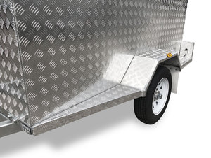 <span class=keywords><strong>750</strong></span> <span class=keywords><strong>Kg</strong></span> 6*4 pieds faible quantité minimale de commande fabricant fermé <span class=keywords><strong>remorque</strong></span> à bagages pour Suv - Product Image 4