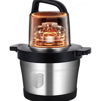 Penggiling daging elektrik otomatis 6l, penggiling daging serbaguna, penggiling daging murah