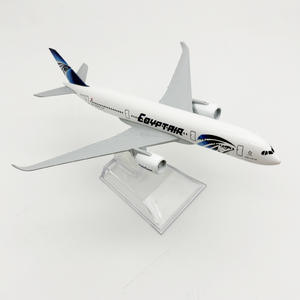Modèle d'avion en métal moulé sous pression à l'échelle 1/<span class=keywords><strong>400</strong></span>, 16 cm, <span class=keywords><strong>Airbus</strong></span> <span class=keywords><strong>A350</strong></span>-900 de EgyptAir Airlines, pour collectionneurs - Product Image 6