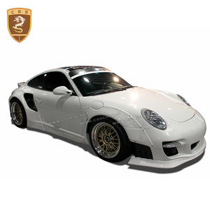 Kit carrosserie pare-chocs pour <span class=keywords><strong>Porsche</strong></span> 911 <span class=keywords><strong>997</strong></span> Converti L-b Styling Kit carrosserie complet pour voitures à vendre - Product Image 5