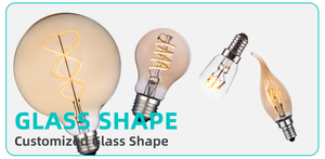 Đổi mới mới G200 4W ấm trắng xoắn ốc Filament ánh sáng toàn cầu bóng đèn hổ phách thủy tinh phòng trang trí đèn <span class=keywords><strong>E26</strong></span> E27 cơ sở dẫn bóng đèn chiếu sáng - Product Image 3