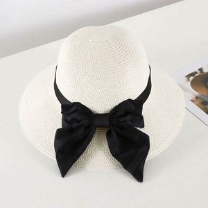 2023 Hot Sale Bow Fisherman Bucket Hats Female Spring Floppy Outing Sunscreen <b>Visor</b> Beach Sun Summer <b>Straw</b> Hat - Product Image 6