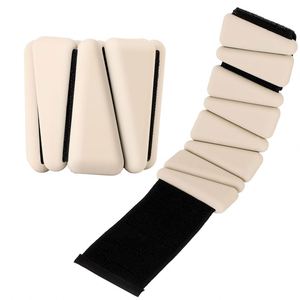Poids de cheville en silicone 2lb 4lb (paire) – Écologiques, réglables, pour fitness et exercice, unisexe - Product Image 5