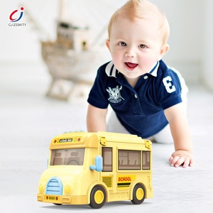 Chengji-Mini muebles <span class=keywords><strong>de</strong></span> plástico para niños, autobús escolar deslizante, deformación, Juguete musical, <span class=keywords><strong>casa</strong></span> <span class=keywords><strong>de</strong></span> <span class=keywords><strong>muñecas</strong></span> <span class=keywords><strong>con</strong></span> <span class=keywords><strong>muñecas</strong></span> - Product Image 3