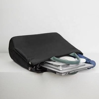Sac fourre-tout pour ordinateur portable en nylon de 14 pouces, sac à main décontracté de grande capacité, sac à bandoulière pour le travail