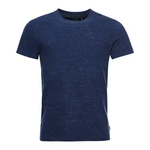 Fresh Clean-camisetas azul marino para hombre, camiseta suave y ajustada de mezcla de algodón Poly, camiseta Premium preenvuelta