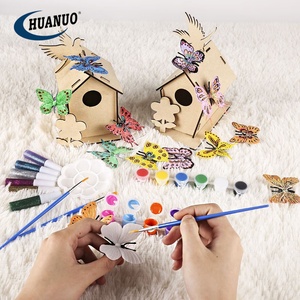3D cartón Doodle Play House niños dibujo educativo juguete creativo DIY Doodle House niños - Product Image 6