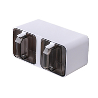 Accessoires de cuisine, lot de 2/3/4 pots à épices en plastique, sucrier, salière, récipient anti-poussière, pot à épices mural