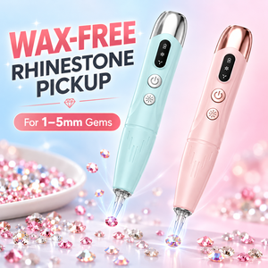 Stylo de ramassage de strass <span class=keywords><strong>rechargeable</strong></span> avec aspiration à deux vitesses et chargement USB-C pour accessoires de diamant art, vente en gros - Product Image 2