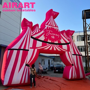 Carpas inflables personalizables de arco de circo de 7 metros de altura para artículos de decoración de eventos con logotipo personalizable - Product Image 6
