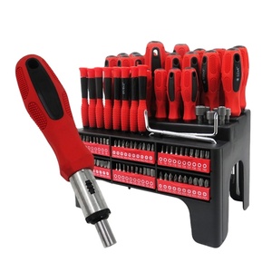 Meilleures ventes : Jeu de tournevis magnétique 100 pièces avec support en plastique, outil de réparation domestique, <span class=keywords><strong>outils</strong></span> multifonctionnels 5 en 1 pour voiture - Product Image 2