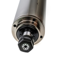 Moteur de broche CNC BulkMan3D 1,5 kW refroidi par eau pour routeur, avec 1 pince ER11, diamètre 80 mm, 110 V, 220 V, 380 V