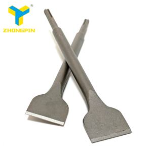 40Cr耐用平凿，带v形尖直柄工业级冷凿，用于墙面混凝土砌体大理石雕刻 - Product Image 2