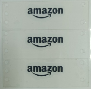 Tùy Chỉnh 0.5Mm Dày Tpu Khắc Phim Mềm Có Thể Giặt Nhiệt Chuyển Giao In Ấn Logo Nhãn Sticker Cho Âm Thanh Loa Máy Tính - Product Image 1