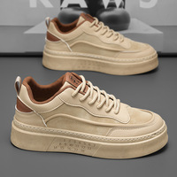 Chaussures de course confortables et tendance pour hommes avec un design de niche personnalisé, semelle souple respirante et style rond