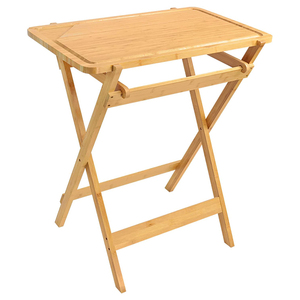 Bàn Dã Ngoại Gấp Bằng Tre Ngoài Trời Tiện Dụng Với Thớt Mặt Trên Có Thể Tháo Rời - Product Image 1