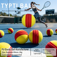 Tennis-TYPTI-Sportball, elastischer Ball, leichter und geräuscharmer Ball, speziell für den primären Eltern-Kind-Sport geeigneter TYPTI-Ball
