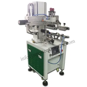 Automatic Servo Bottle Printing Machine with a sensor For Register Color Bottle Screen Printers