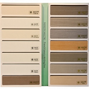 Plinthe en bois massif Pometia Pinnata, profil plat 60 mm, peinture à base d'eau, 28 couleurs - Product Image 6