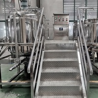 Machine d'émulsification homogénéisante sous vide pour cosmétiques, crèmes pour le visage, sérum, mélangeur, homogénéisateur, équipement de mélange