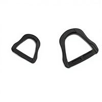 Vente en gros usine – Boucle en plastique de luxe vintage de haute qualité et durable, type D, forme de gourde, fer à cheval, crochet pentagonal, 20-25 mm