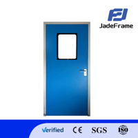Porte de salle blanche pharmaceutique en acier inoxydable SS304 avec système de verrouillage électronique pour laboratoire et laboratoire médical
