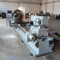Torno CNC Horizontal de Bancada Plana, de Alta Resistencia, con un Solo Husillo, Control GSK, Modelo CK611258B, 12 Herramientas Motorizadas