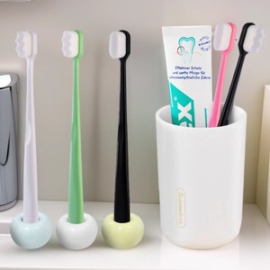 Soft Toothbrush High Quality Bristle Manual Toothbrush For Adult Bathroom Use Family Couple Care - Product Image 1