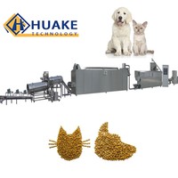 Machine d'extrusion de 1 tonne pour aliments soufflés pour chiots et chiens, ligne de production d'aliments pour animaux de compagnie, équipement de transformation
