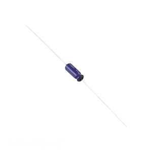 Condensateur TVX1H2R2MAD 2,2 µF en aluminium 2,2 µF 20% 50V AXIAL TH à montage traversant - Product Image 1