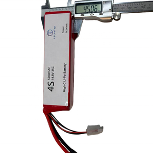 بطارية ليثيوم أيون أصلية من الشركة المصنعة 35C RC <span class=keywords><strong>Lipo</strong></span> بسعة 5200 مللي أمبير في الساعة 4S 14.8 فولت للروبوتات والألعاب السباقية والطائرات بدون طيار - Product Image 5