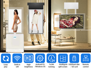 Lecteur d'écrans publicitaires lcd pour kiosque publicitaire, centre commercial, salle d'exposition, extérieur, restaurant - Product Image 4