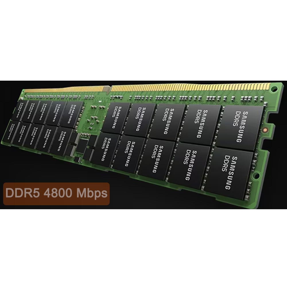 새로운 삼성 DDR5 4800 Mbps 256 GB 128 96 64 48 32 24 16 서버 모듈 Rdimm 256 GB 128GB 96GB 64GB 4800 Mbps 메모리 램 서버 용